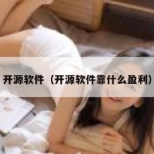 开源软件（开源软件靠什么盈利）