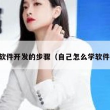 自学软件开发的步骤（自己怎么学软件开发）