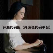 开源代码库（开源低代码平台）