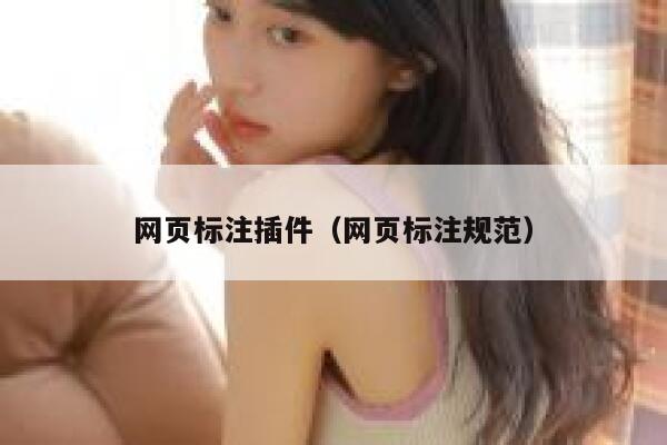 网页标注插件(网页标注规范) 第1张 网页标注插件(网页标注规范) 第1张