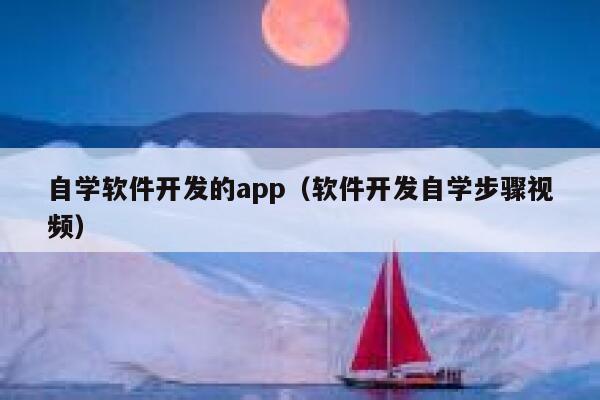 自学软件开发的app(软件开发自学步骤视频) 第1张 自学软件开发的app(软件开发自学步骤视频) 第1张