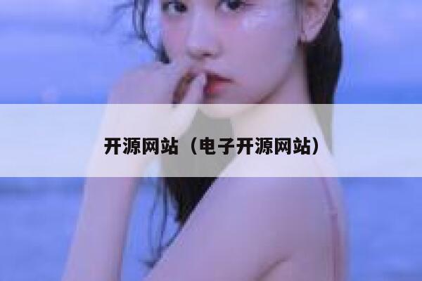 开源网站（电子开源网站） 第1张