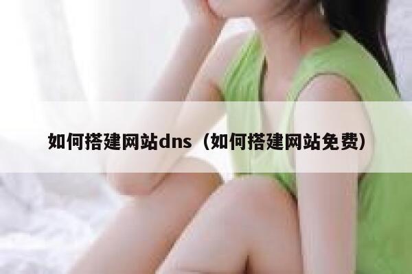 如何搭建网站dns(如何搭建网站免费) 第1张 如何搭建网站dns(如何搭建网站免费) 第1张