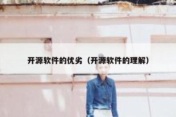 开源软件的优劣（开源软件的理解） 第1张