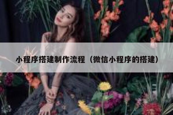 小程序搭建制作流程(微信小程序的搭建) 第1张 小程序搭建制作流程(微信小程序的搭建) 第1张