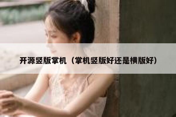 开源竖版掌机（掌机竖版好还是横版好） 第1张